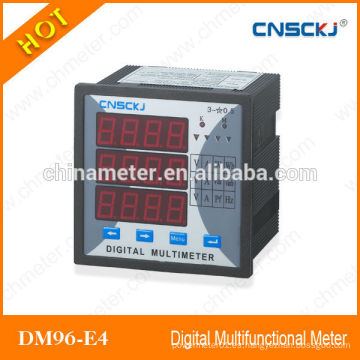 DM96-E4 Medidor digital multifunción Pantalla LED